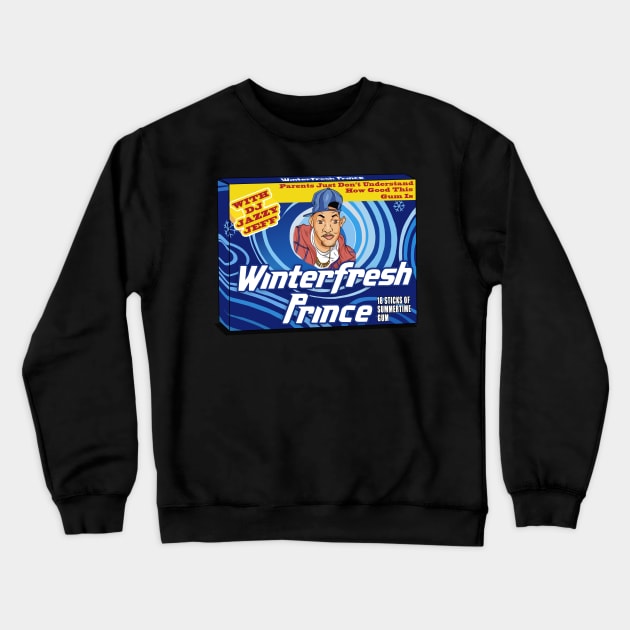 WinterFresh Prince Crewneck Sweatshirt by mattlassen